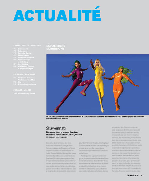 CV131 - Skawennati – Julie Graff