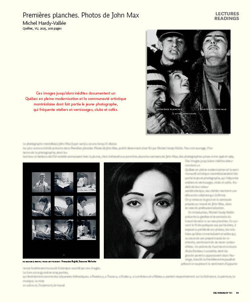 CV131 - Premières planches. Photo de John Max – Fanny Bieth