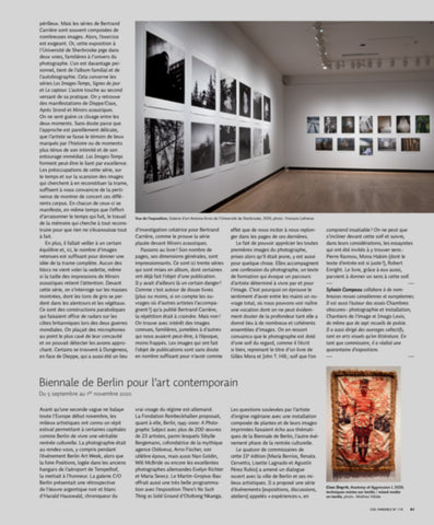 CV116 - Biennale de Berlin pour l’art contemporain — Érika Nimis